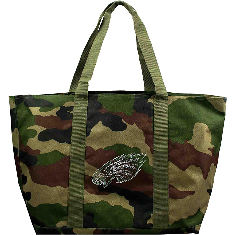 Littlearth Camo Tote NFL Teams Philadelphia Eagles Littlearth Fabric Handbags