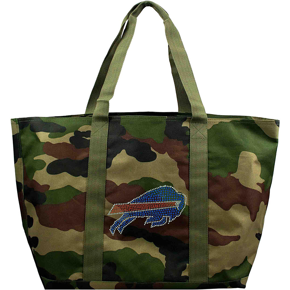 Littlearth Camo Tote NFL Teams Buffalo Bills Littlearth Fabric Handbags