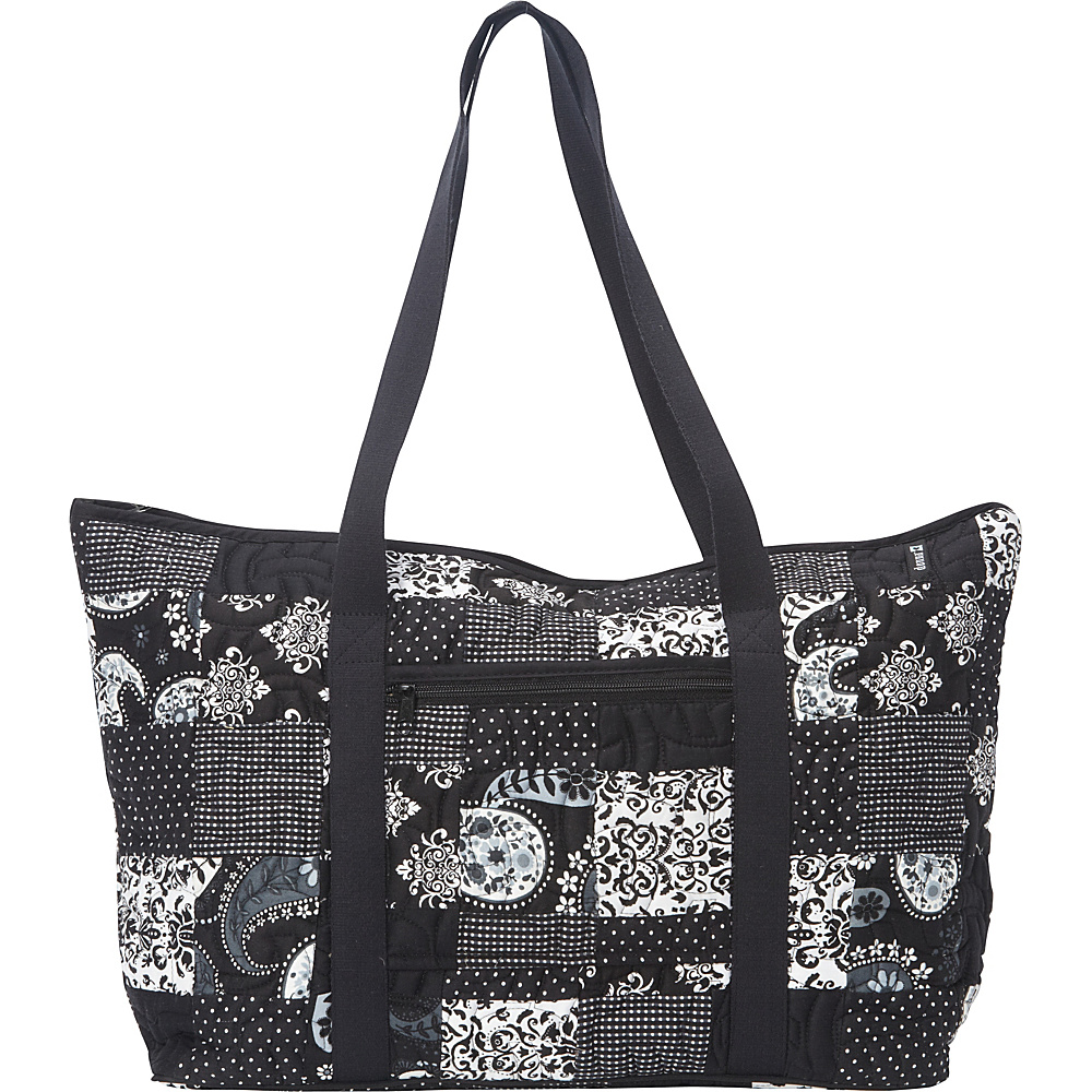 Donna Sharp Large Medina Shoulder Bag Exclusive Emblem Donna Sharp Fabric Handbags