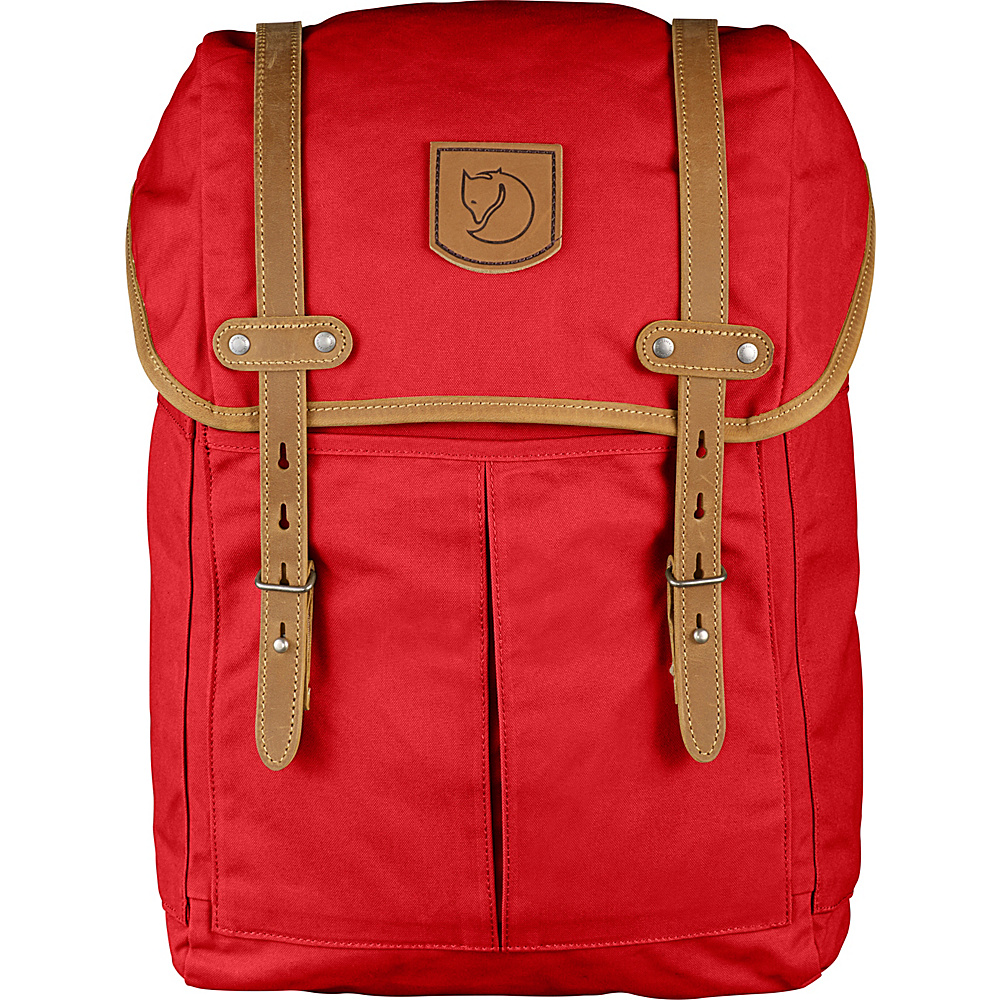 Fjallraven Rucksack No.21 Medium Red Fjallraven Business Laptop Backpacks