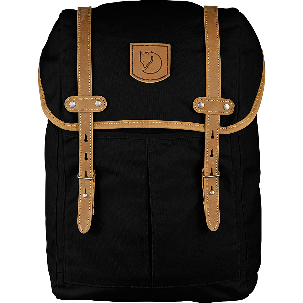 Fjallraven Rucksack No.21 Medium Black Fjallraven Business Laptop Backpacks