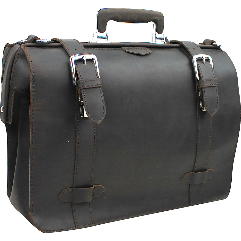 Vagabond Traveler Classic Full Grain Leather Business Pro Case Dark Brown Vagabond Traveler Non Wheeled Business Cases