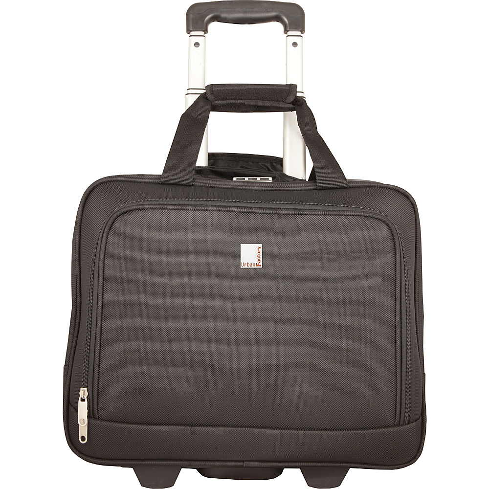 Urban Factory Method Trolley 15.6 with Locking System Black Urban Factory Wheeled Business Cases