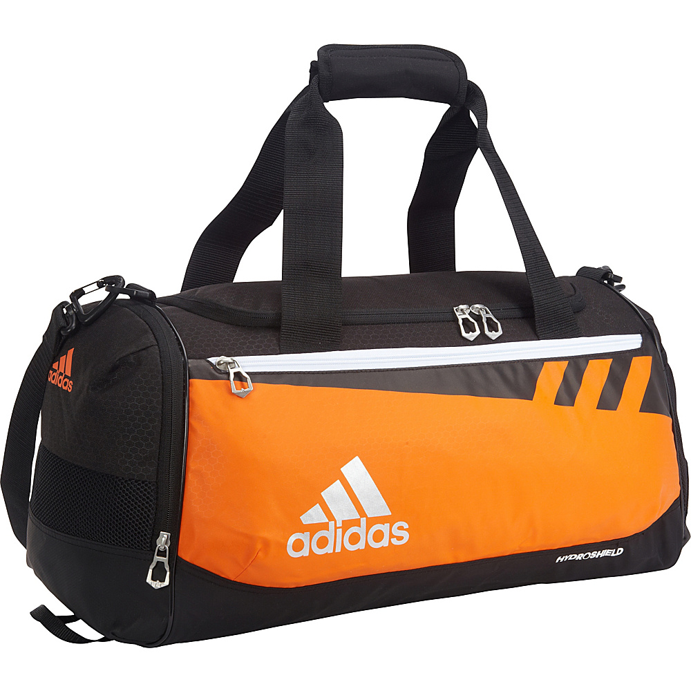 adidas Team Issue Small Duffle Orange adidas Gym Duffels