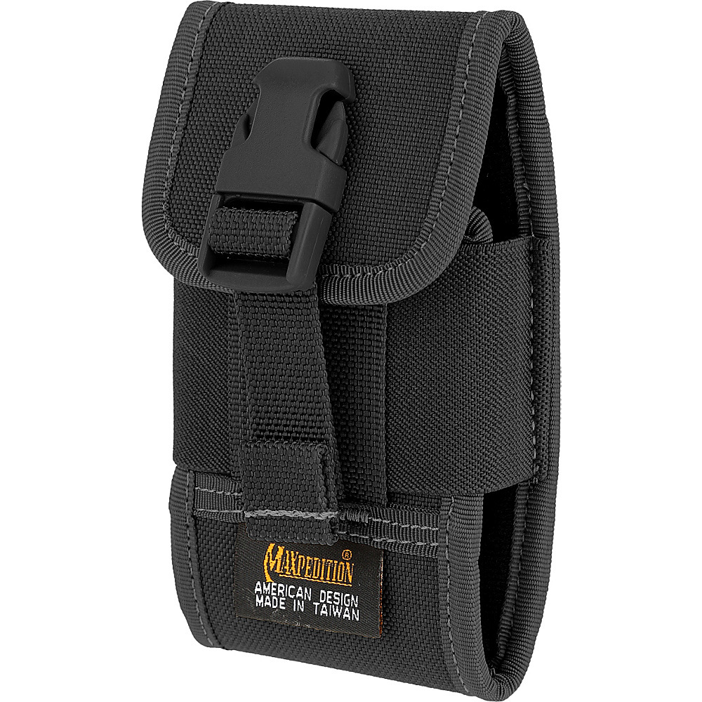 Maxpedition Vertical Smart Phone Holster Black Maxpedition Personal Electronic Cases