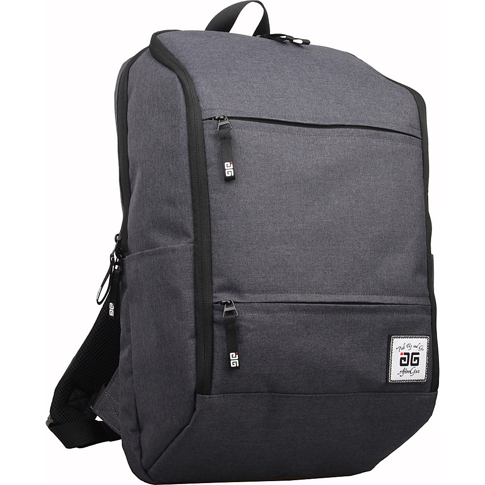 AfterGen Travelers Backpack Grey AfterGen Business Laptop Backpacks