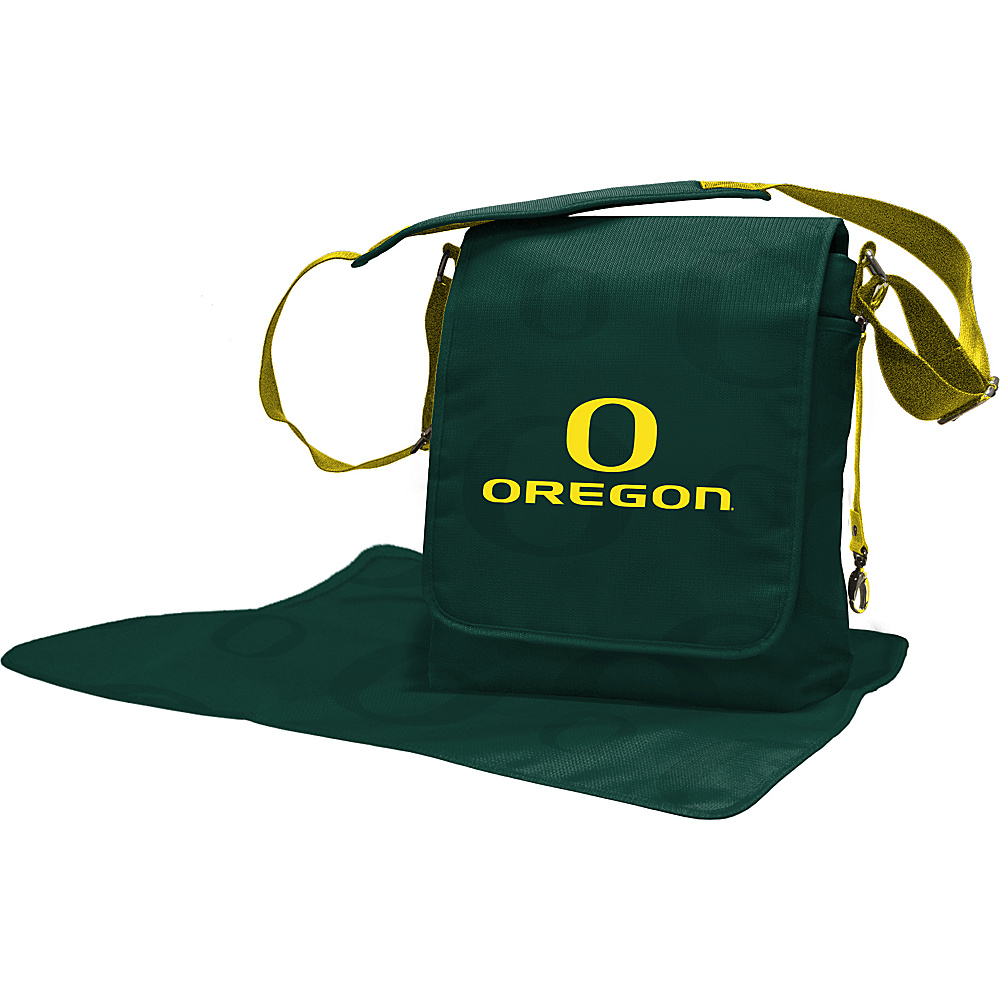 Lil Fan PAC 12 Teams Messenger Bag University of Oregon Lil Fan Diaper Bags Accessories