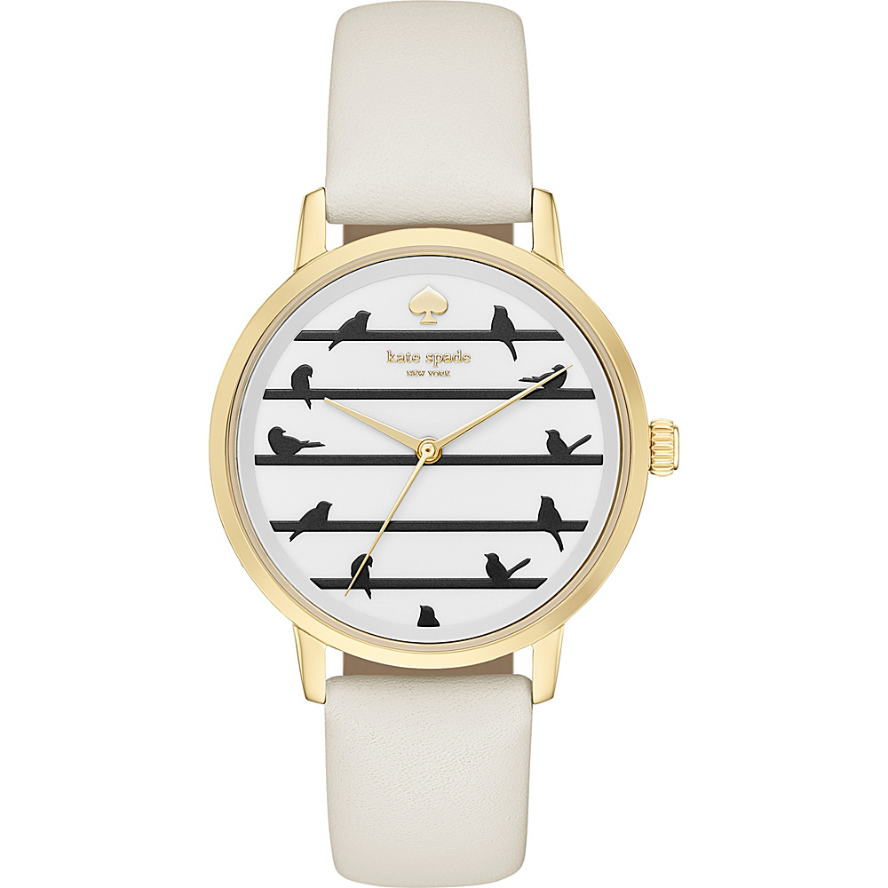kate spade watches Leather Metro Watch White kate spade watches Watches