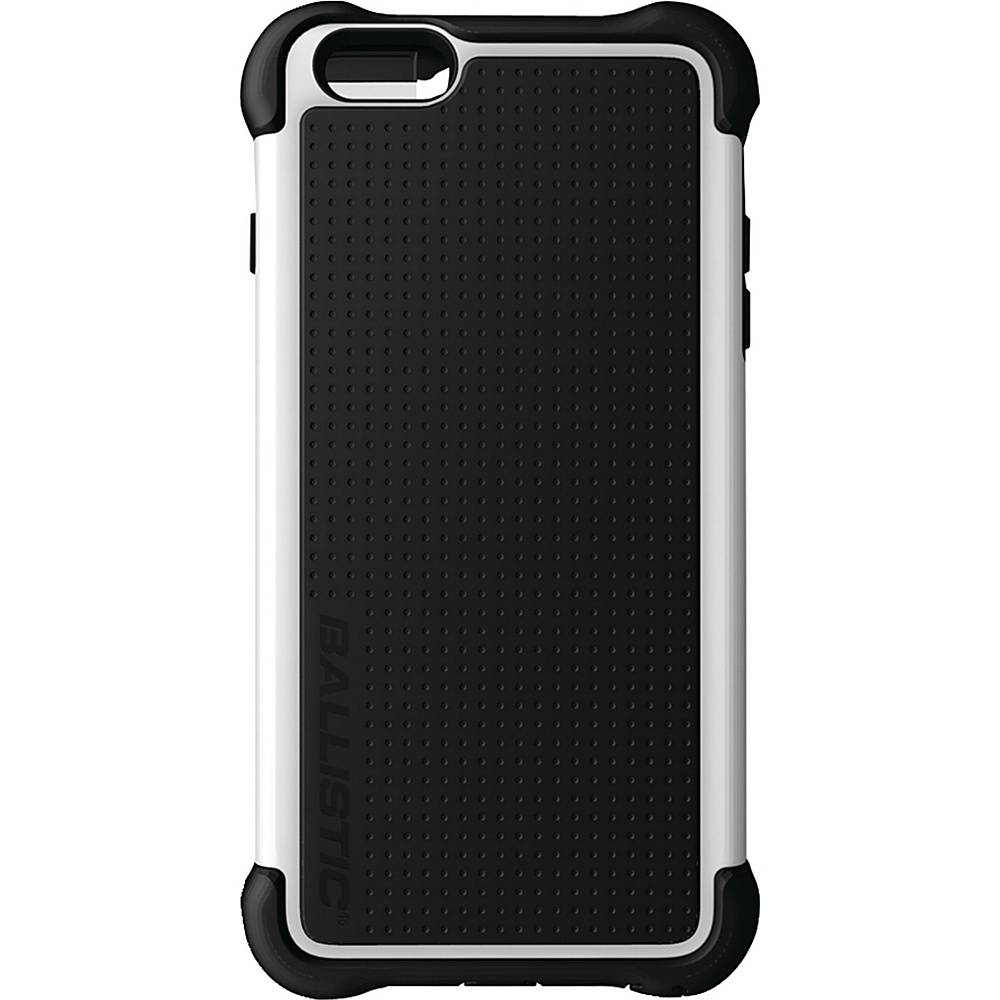 Ballistic iPhone 6 Plus 5.5 6s Plus Tough Jacket Maxx Case with Holster Black White Ballistic Personal Electronic Cases