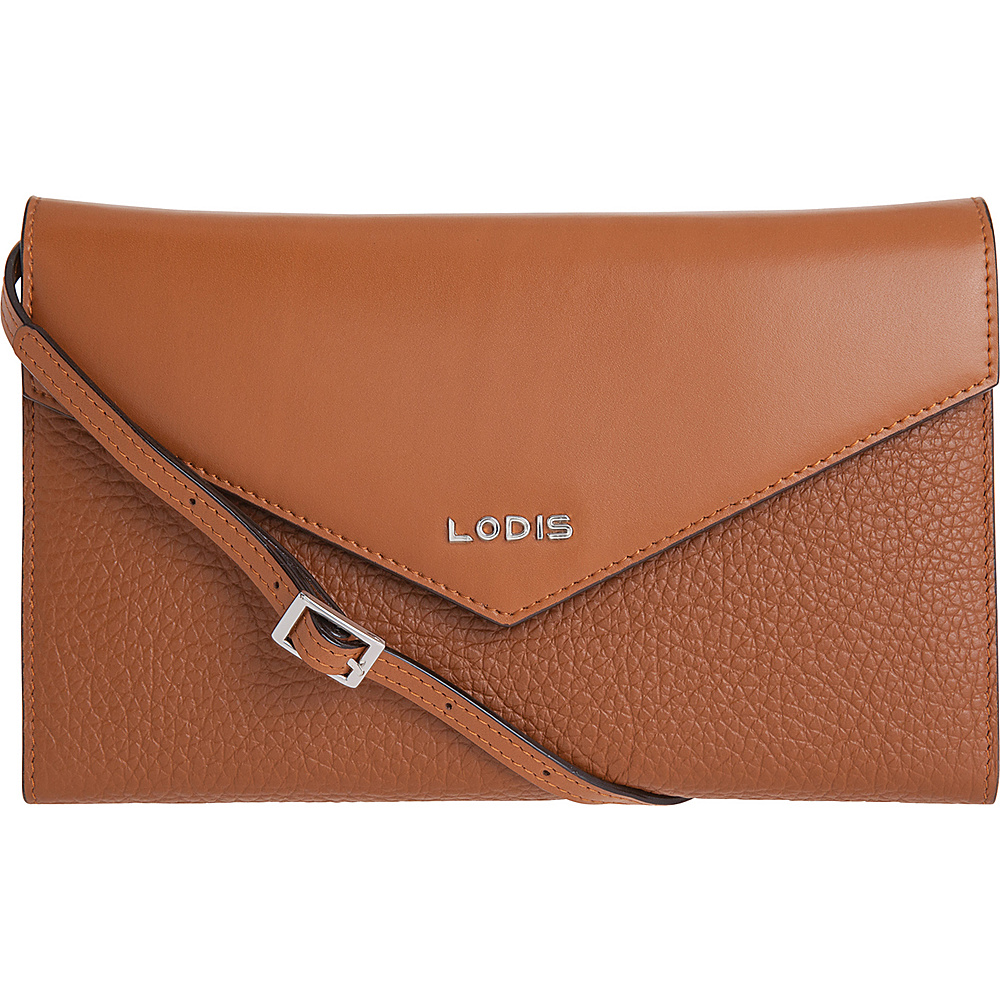 Lodis Kate Gabi Wallet On A String Toffee Lodis Leather Handbags