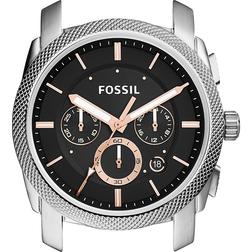 Fossil Machine Chronograph Case Silver Fossil Watches