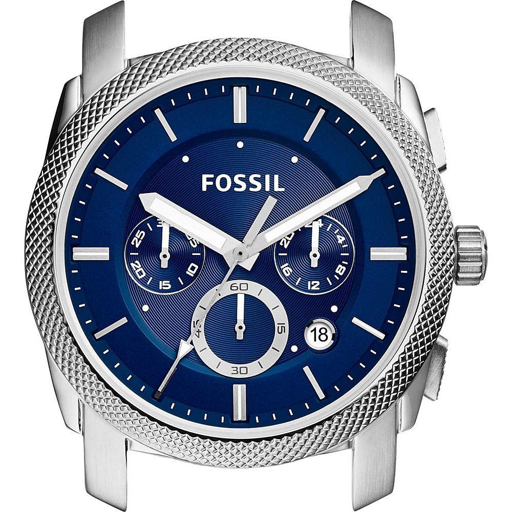 Fossil Machine Chronograph Case Silver Fossil Watches