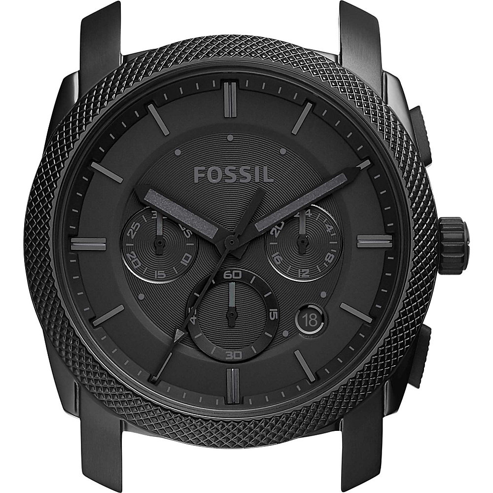 Fossil Machine Chronograph Case Black Fossil Watches