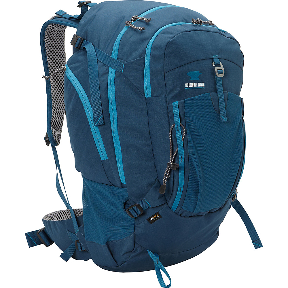 Mountainsmith Approach 45 Hiking Backpack Moroccan Blue Mountainsmith Day Hiking Backpacks
