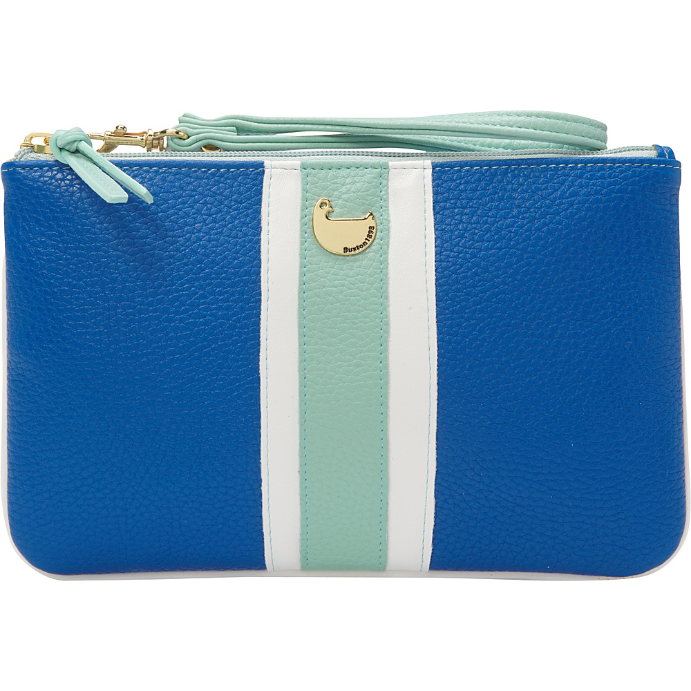 Buxton Prepster Pouch with Wristlet Strong Blue Buxton Women s Wallets