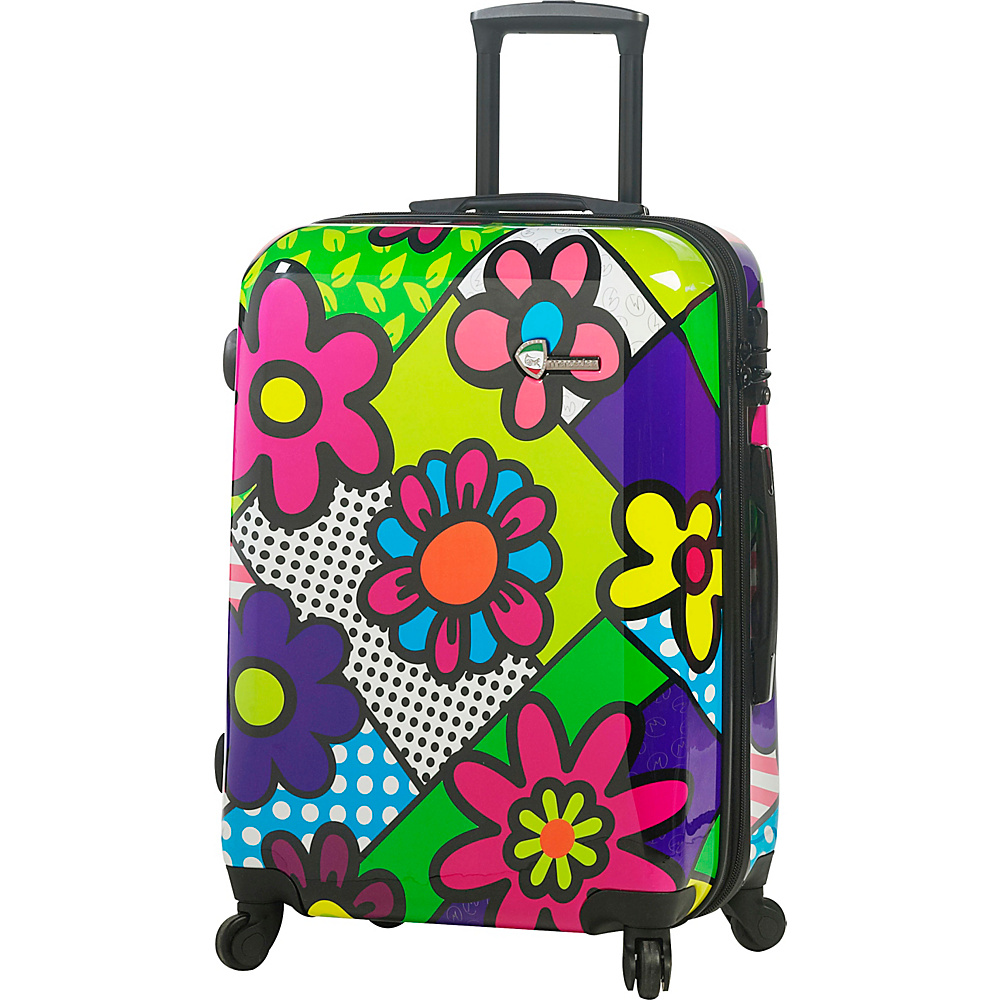 Mia Toro ITALY Flowery 24 Luggage Multicolor Mia Toro ITALY Hardside Checked