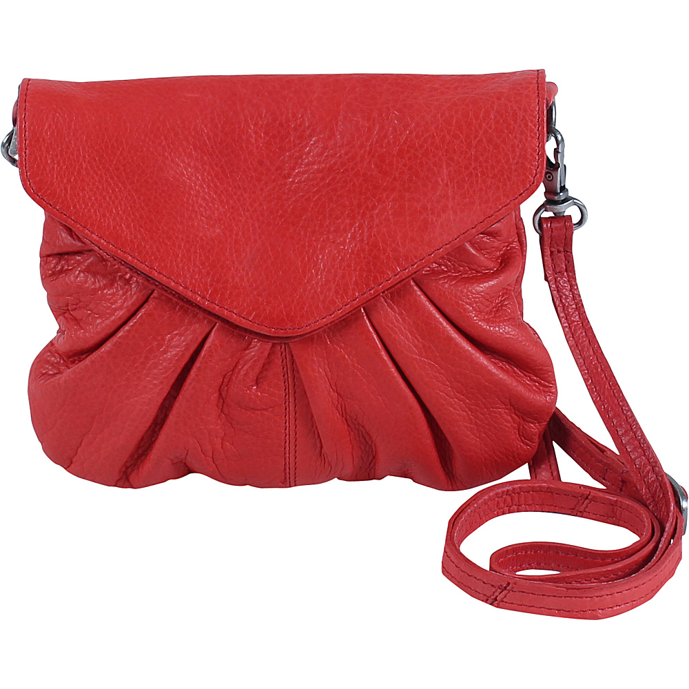 Day Mood Elderflower Crossbody Red Day Mood Leather Handbags