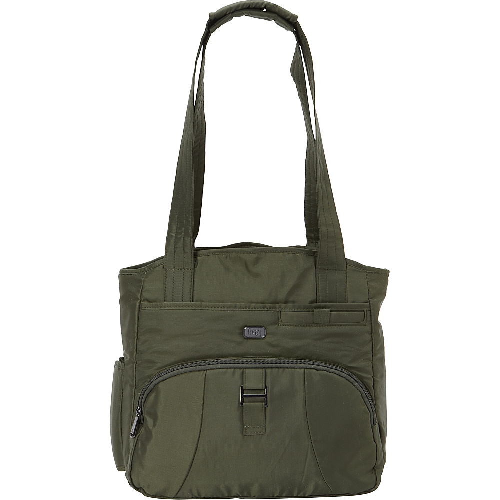 Lug RFID Windjammer Everyday Tote Olive Green Lug Fabric Handbags