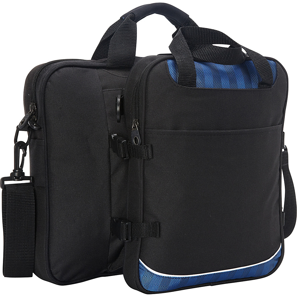 Goodhope Bags Detachable Tablet iPad Briefcase Blue Goodhope Bags Non Wheeled Business Cases