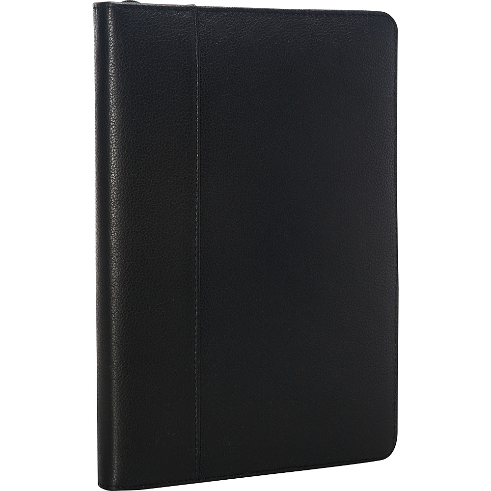 Goodhope Bags Multi Purpose Leather iPad Folio Black Goodhope Bags Electronic Cases