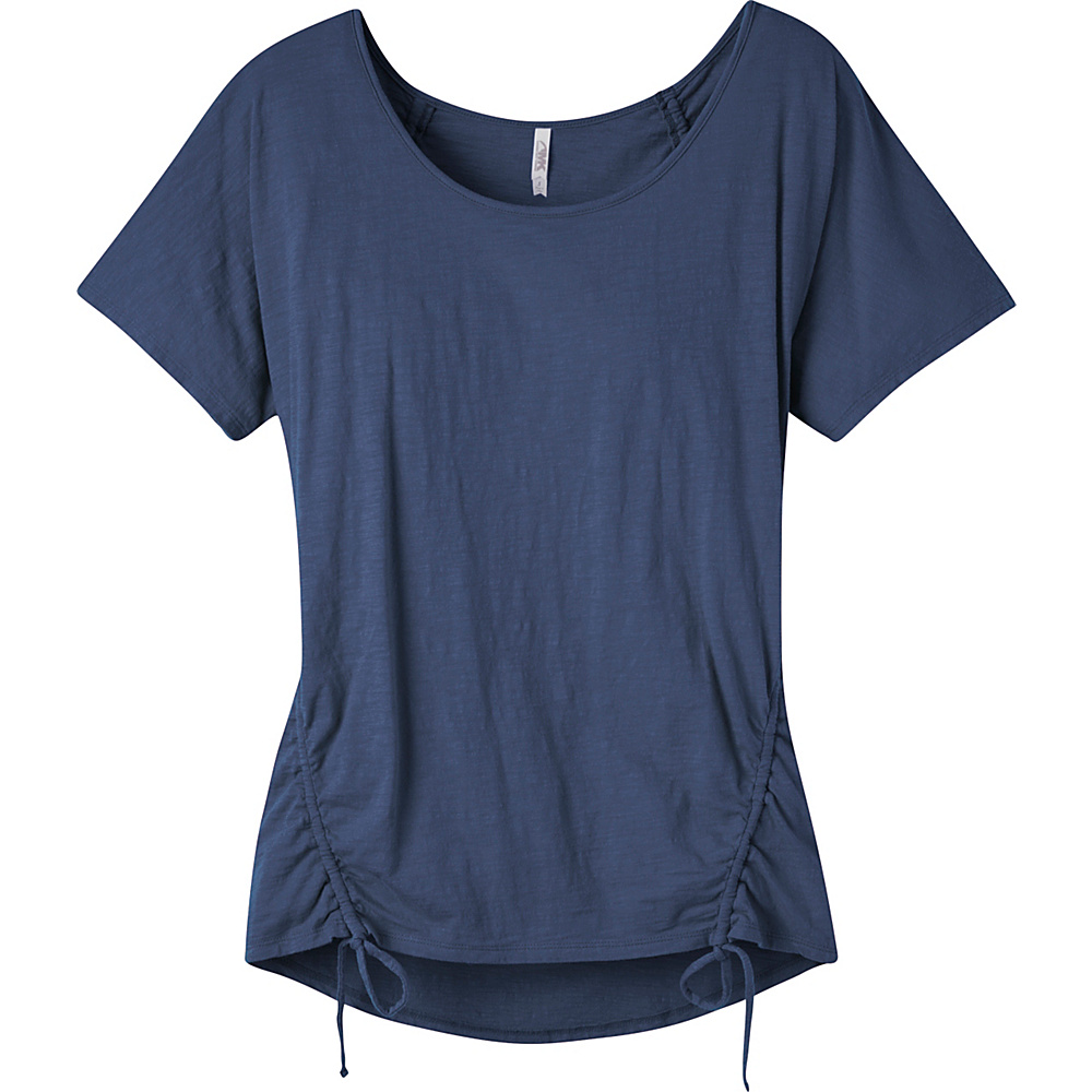 Mountain Khakis Solitude Short Sleeve Shirt XL Midnight Blue Mountain Khakis Women s Apparel