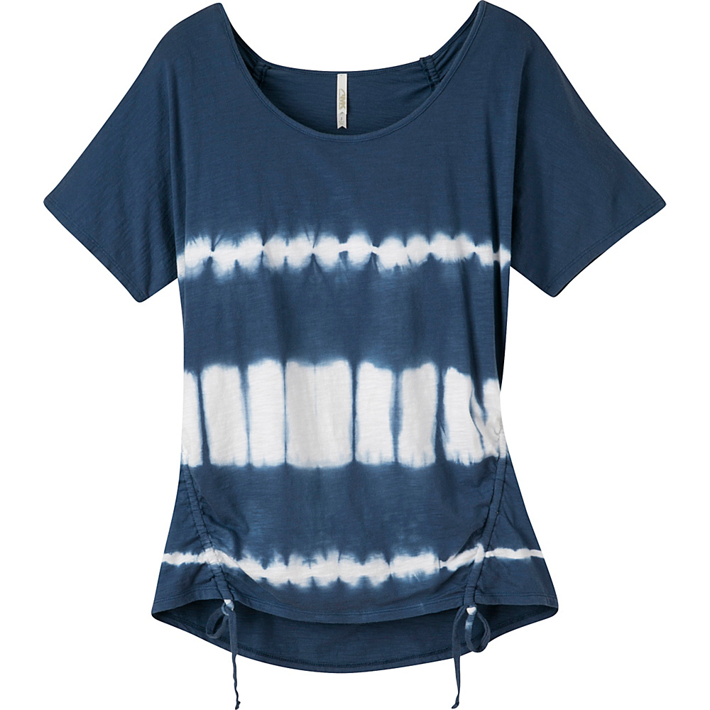 Mountain Khakis Solitude Short Sleeve Shirt XL Midnight Blue Tye Dye Mountain Khakis Women s Apparel