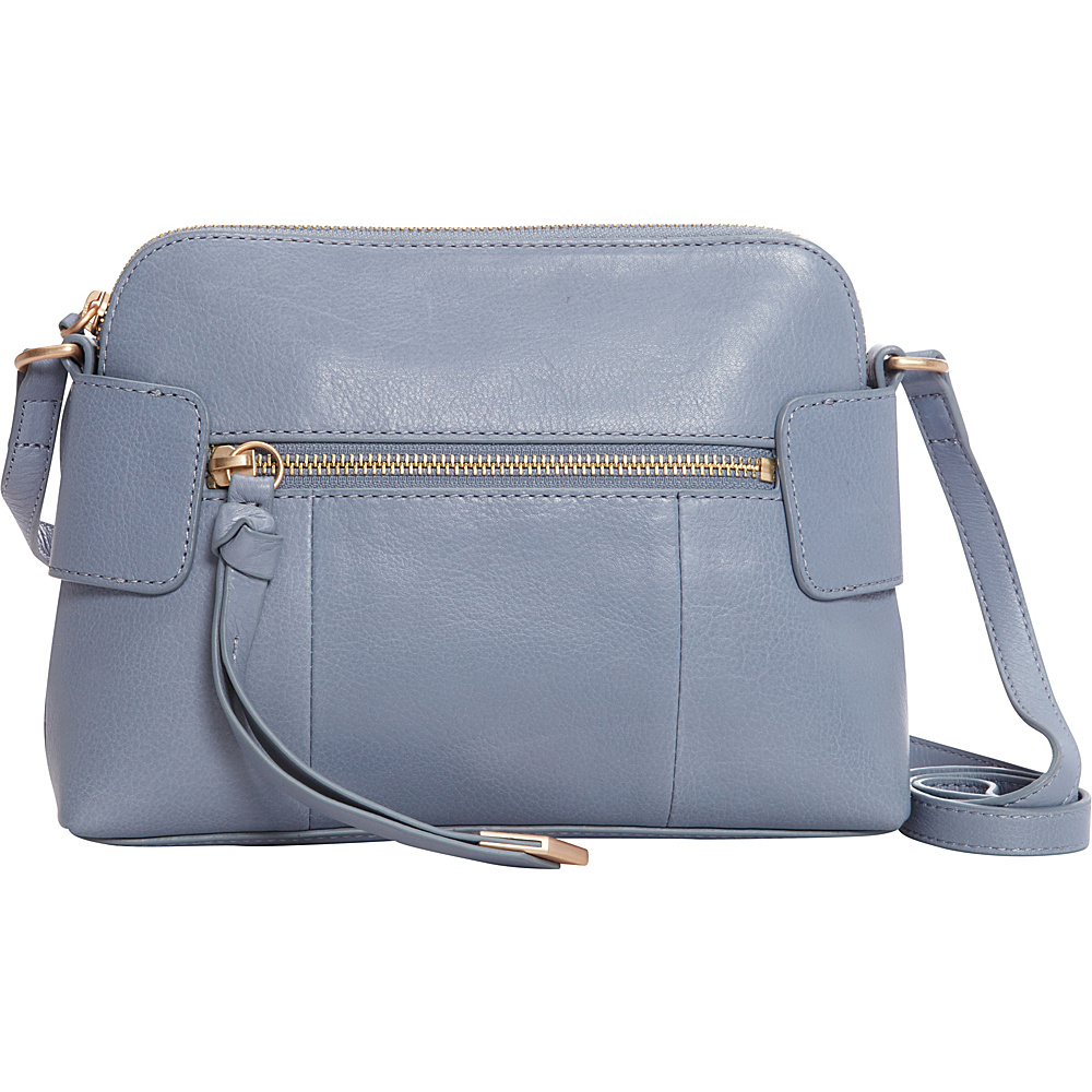 Foley Corinna Emma Crossbody Solids Azul Foley Corinna Leather Handbags