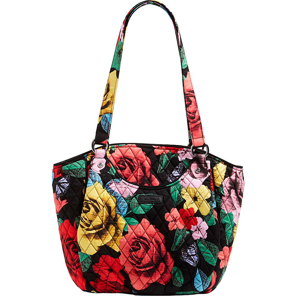 Vera Bradley Glenna Havana Rose Vera Bradley Fabric Handbags