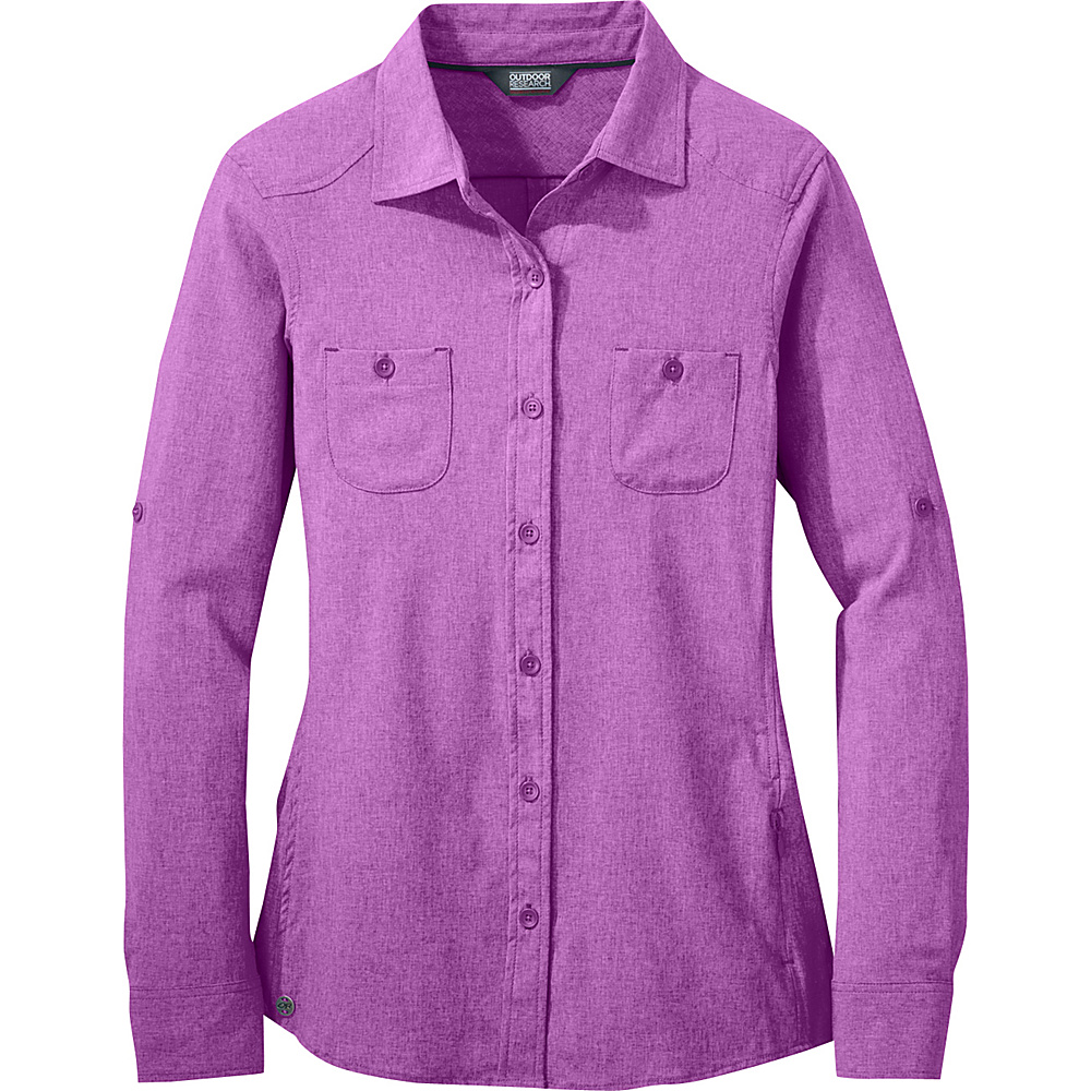 Outdoor Research Womens Reflection Long Sleeve Shirt XL Wisteria â Extra Large Outdoor Research Women s Apparel