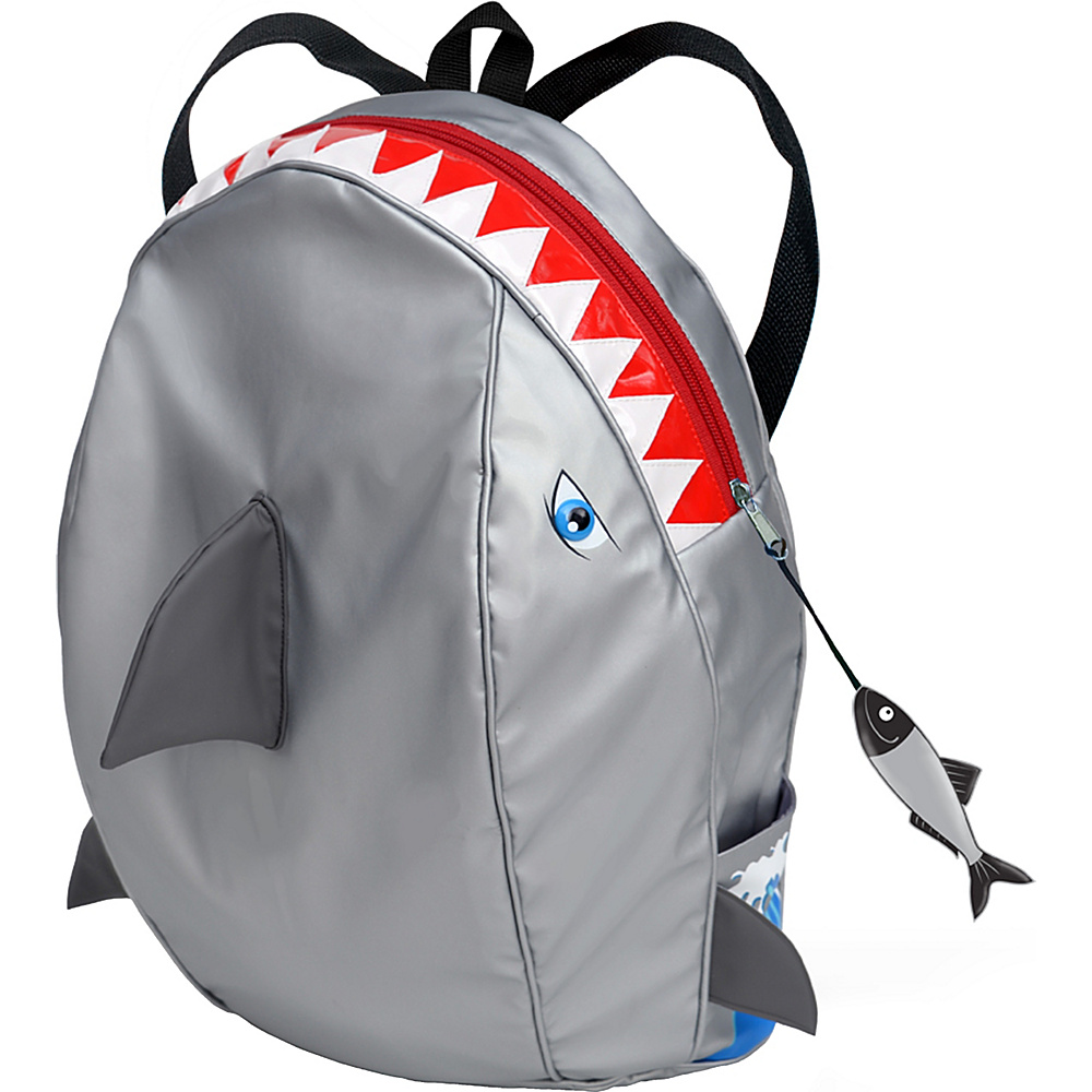 Kidorable Shark Backpack Grey One Size Kidorable Everyday Backpacks