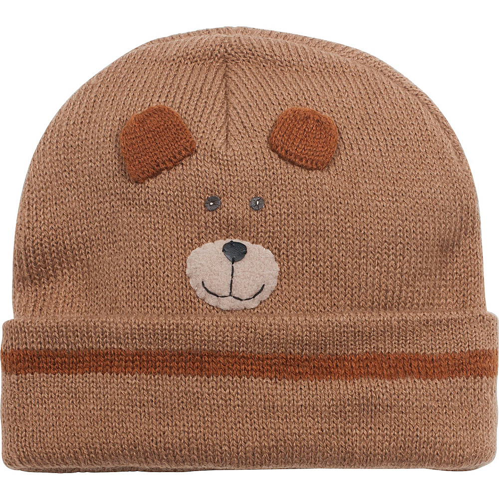Kidorable Bear Knit Hat Brown One Size Kidorable Hats Gloves Scarves
