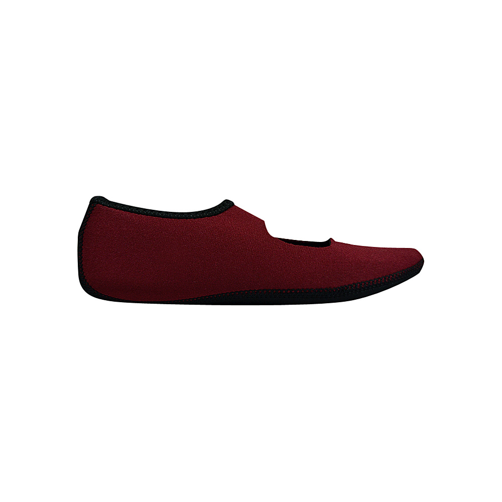 NuFoot Mary Jane Travel Slipper Crimson Large NuFoot Women s Footwear