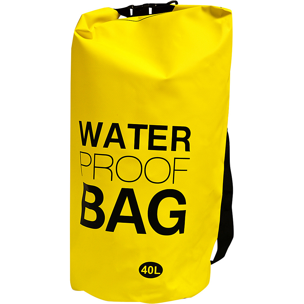 NuFoot NuPouch Water Proof Bags 40L Yellow NuFoot Travel Organizers