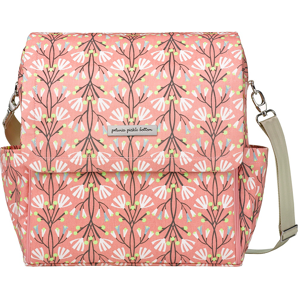 Petunia Pickle Bottom Boxy Backpack Blissful Brisbane Petunia Pickle Bottom Diaper Bags Accessories