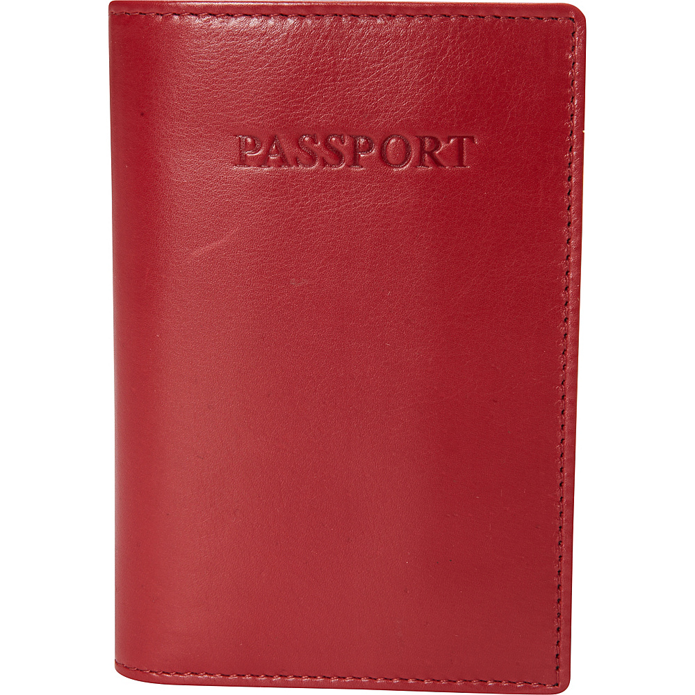 Mancini Leather Goods Mens RFID Secure Center Wing Wallet Red Mancini Leather Goods Men s Wallets