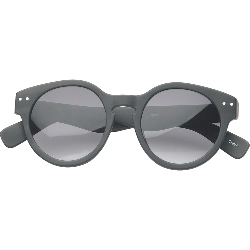 SW Global Eyewear Reidsville Round Fashion Sunglasses Matte Black SW Global Sunglasses