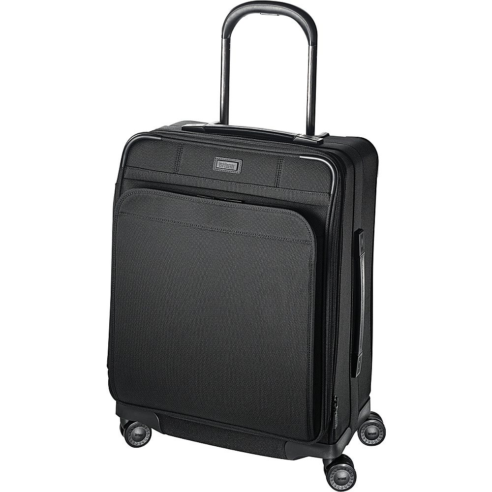 Hartmann Luggage Ratio Global Carry On Expandable Glider True Black Hartmann Luggage Softside Carry On