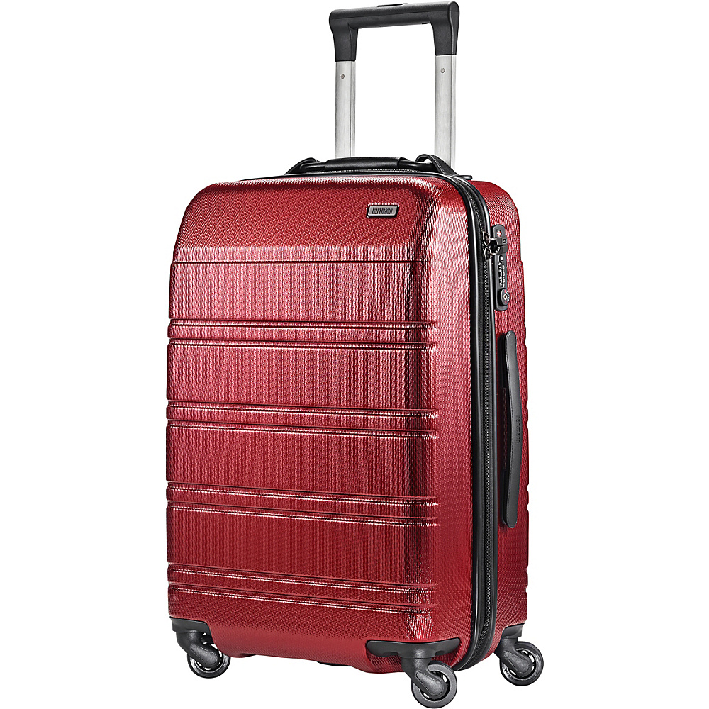 Hartmann Luggage Vigor 2 Spinner Garnet Red Hartmann Luggage Hardside Carry On