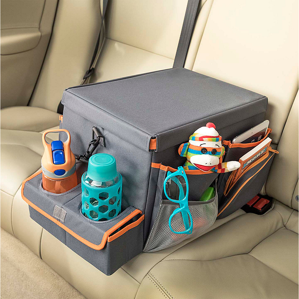 High Road Back Seat Cooler Play Station Large Gray High Road Trunk and Transport Organization
