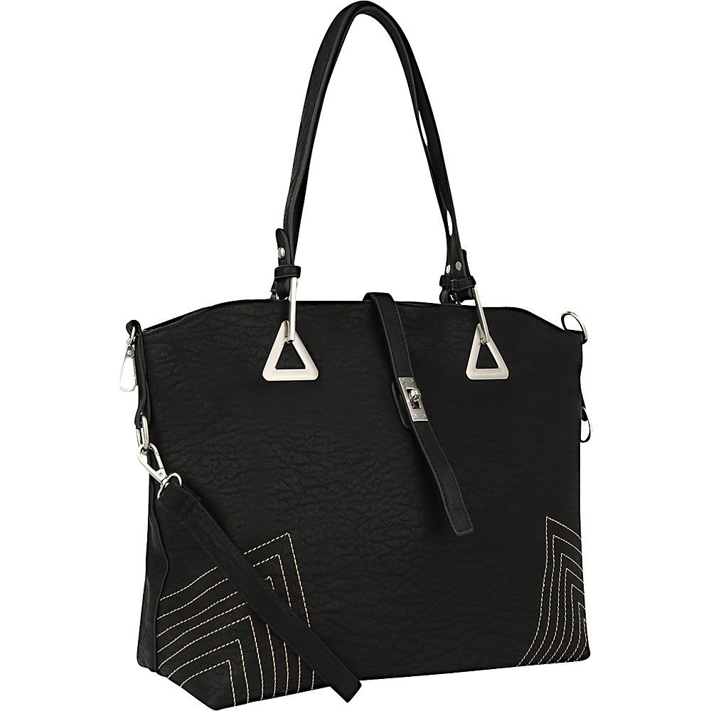MKF Collection Dorothy Shoulder Bag Black MKF Collection Manmade Handbags