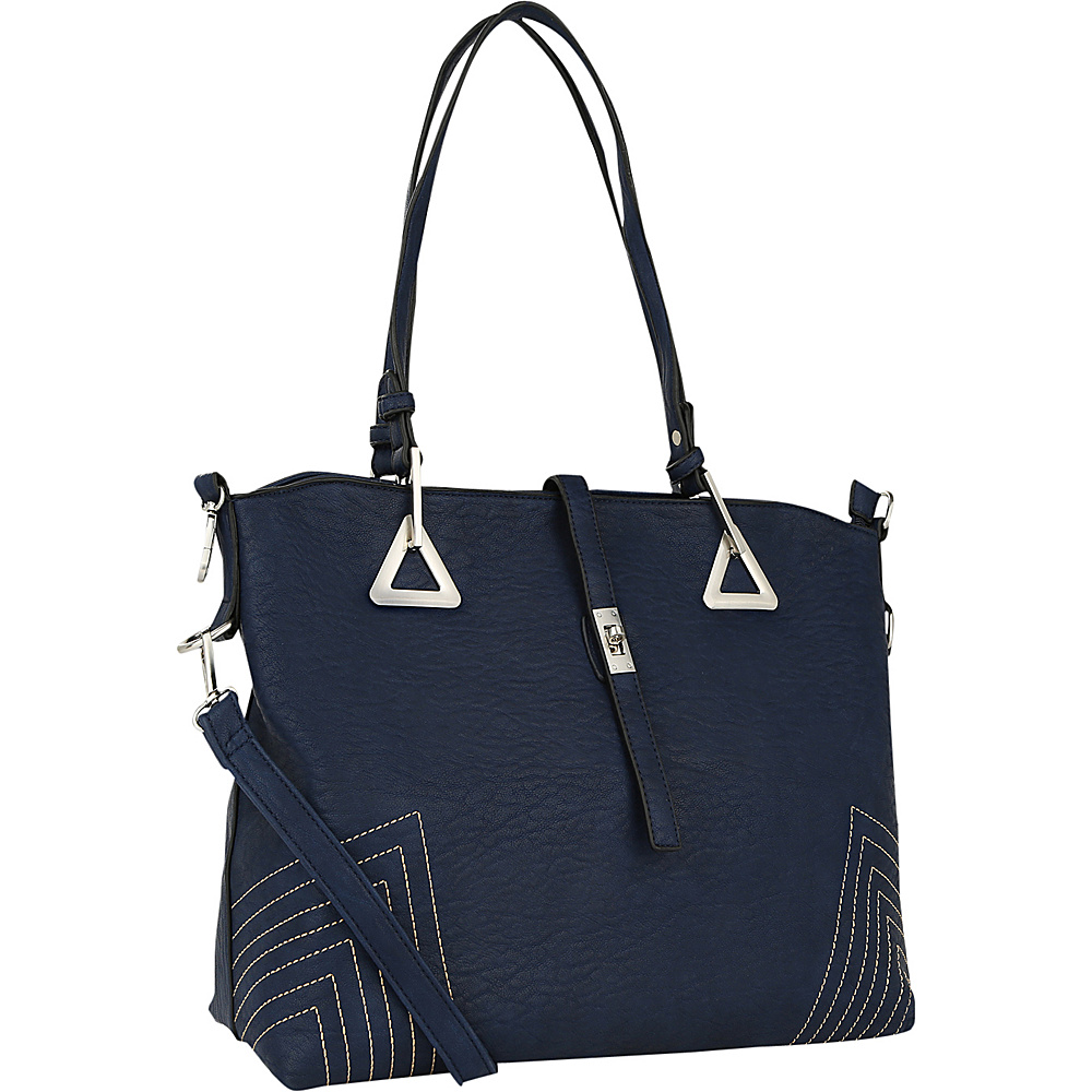 MKF Collection Dorothy Shoulder Bag Blue MKF Collection Manmade Handbags