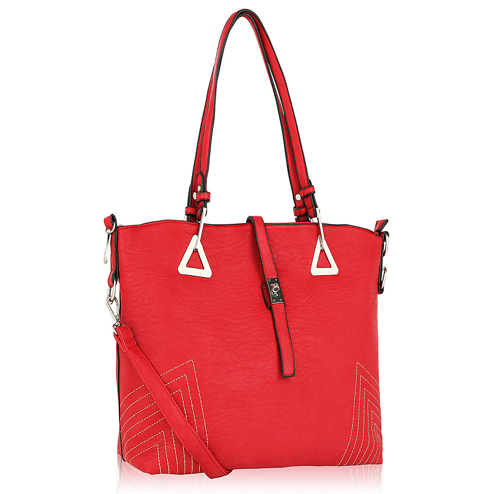 MKF Collection Dorothy Shoulder Bag Red MKF Collection Manmade Handbags