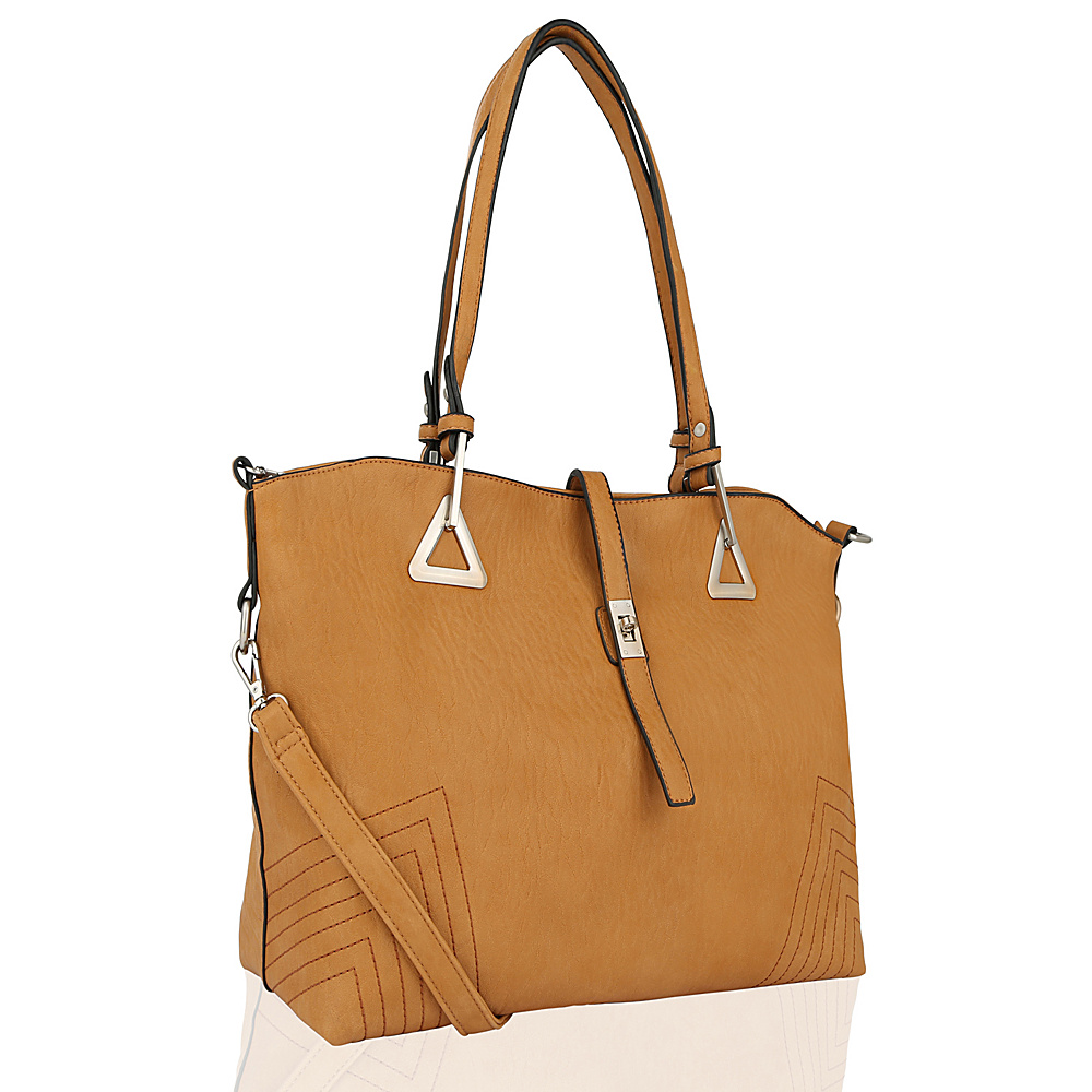 MKF Collection Dorothy Shoulder Bag Tan MKF Collection Manmade Handbags