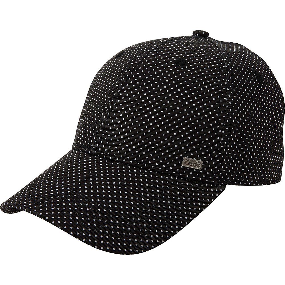 Keds Core Microdot Baseball Cap Black Keds Hats Gloves Scarves