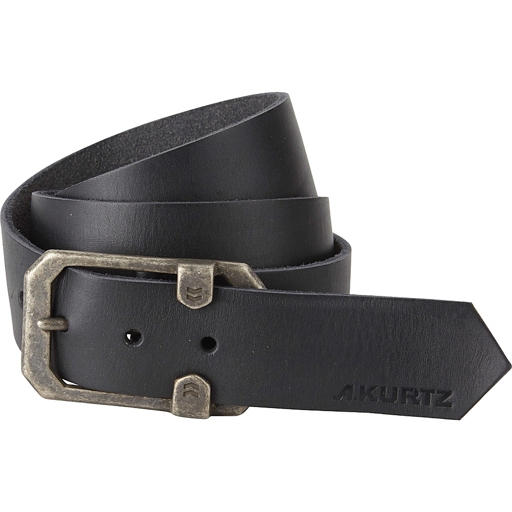A Kurtz Tyson Leather Belt Black 36 A Kurtz Belts