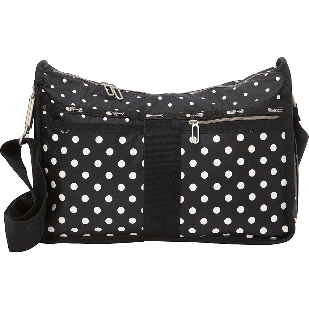 LeSportsac Everyday Bag Sun Multi Black LeSportsac Fabric Handbags