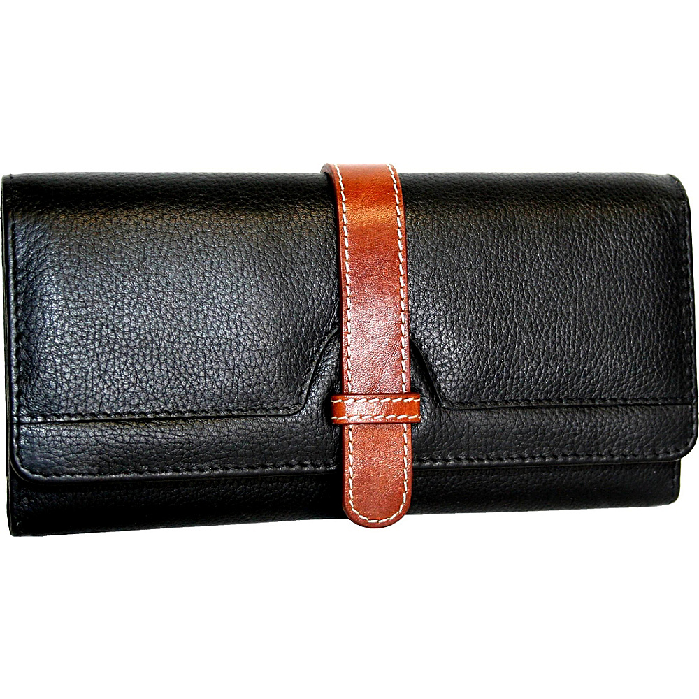 Nino Bossi Olivia s Wallet Wallet Black Nino Bossi Ladies Clutch Wallets