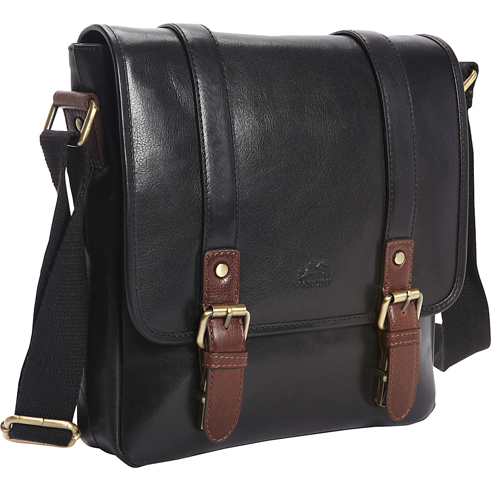 Mancini Leather Goods RFID Secure Tablet Bag Exclusive Black Mancini Leather Goods Other Men s Bags