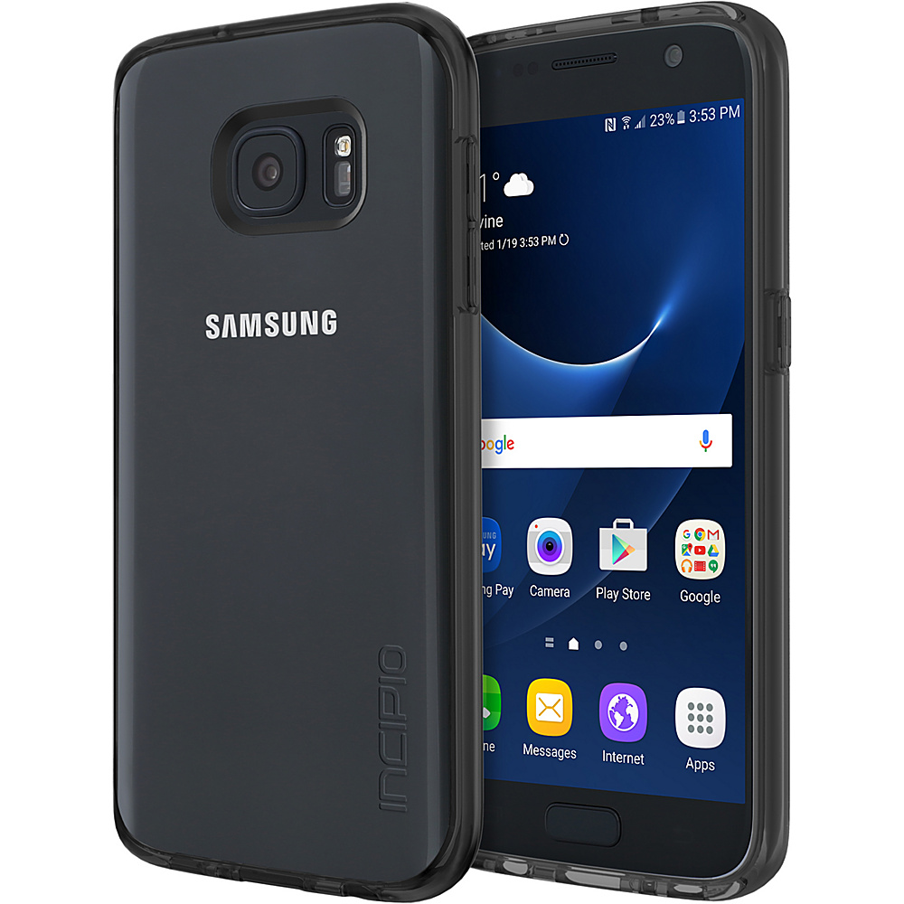 Incipio Octane Pure for Samsung Galaxy S7 Black Incipio Personal Electronic Cases