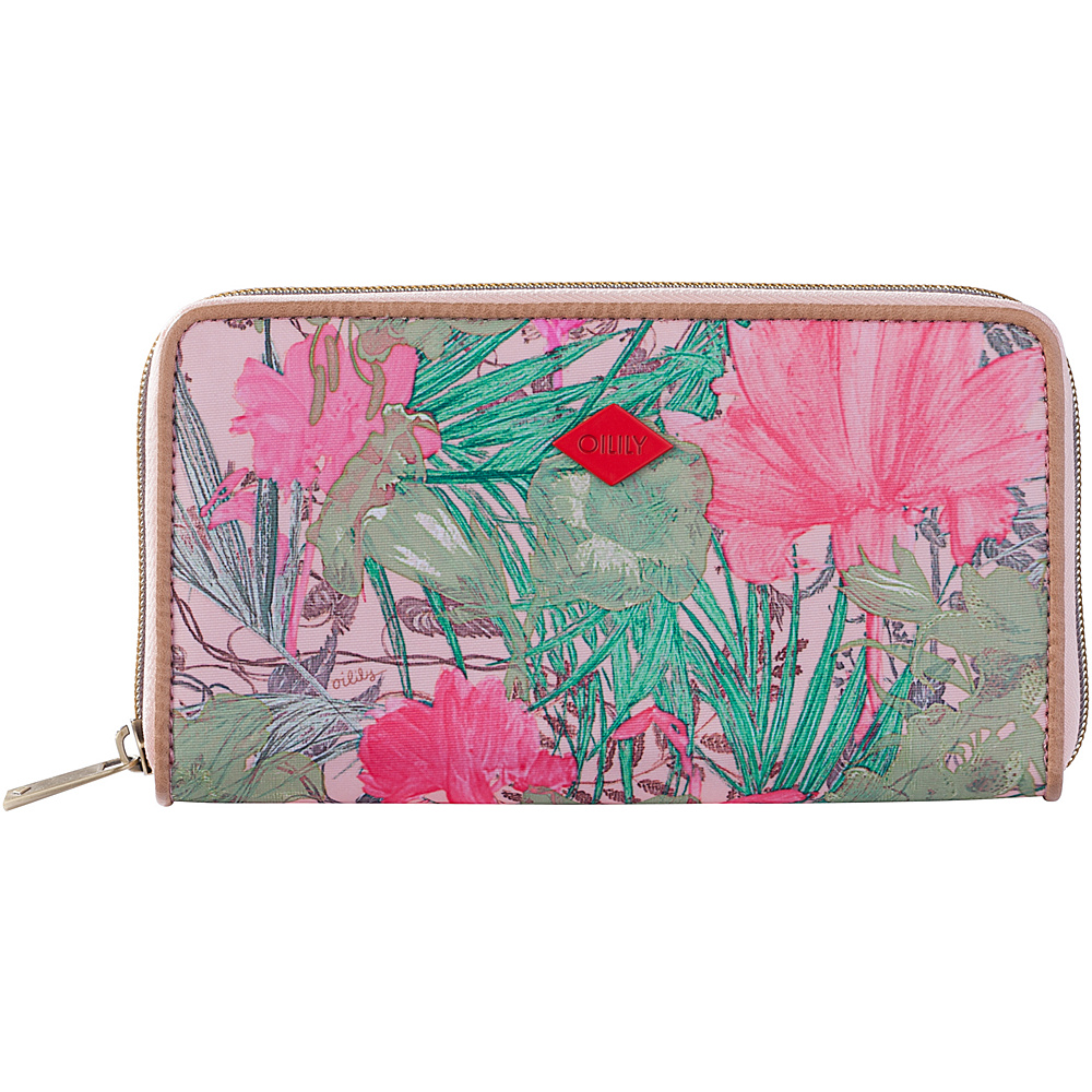 Oilily Large Zip Wallet Melon Oilily Ladies Clutch Wallets